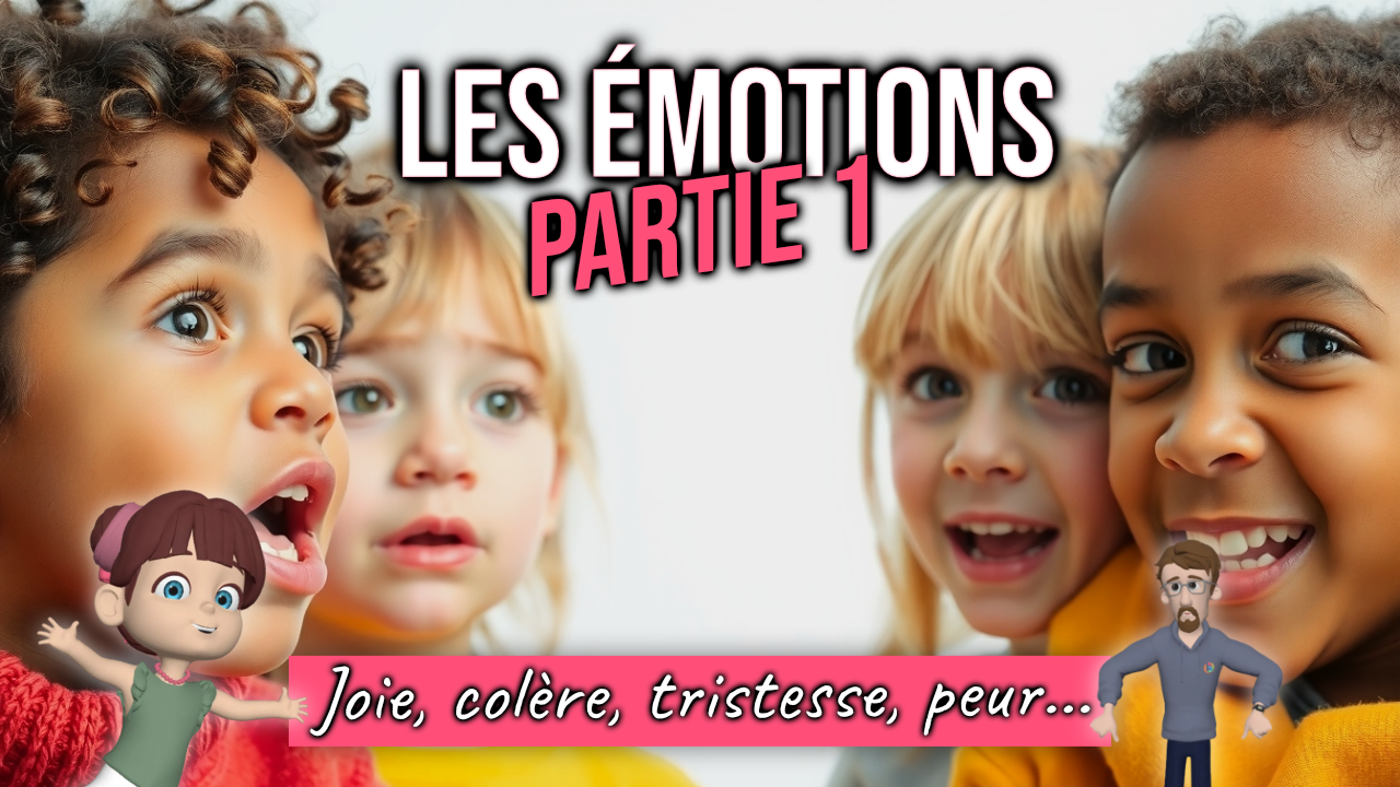 La découverte des émotions pour les enfants sur la chaîne Les Curiozitos